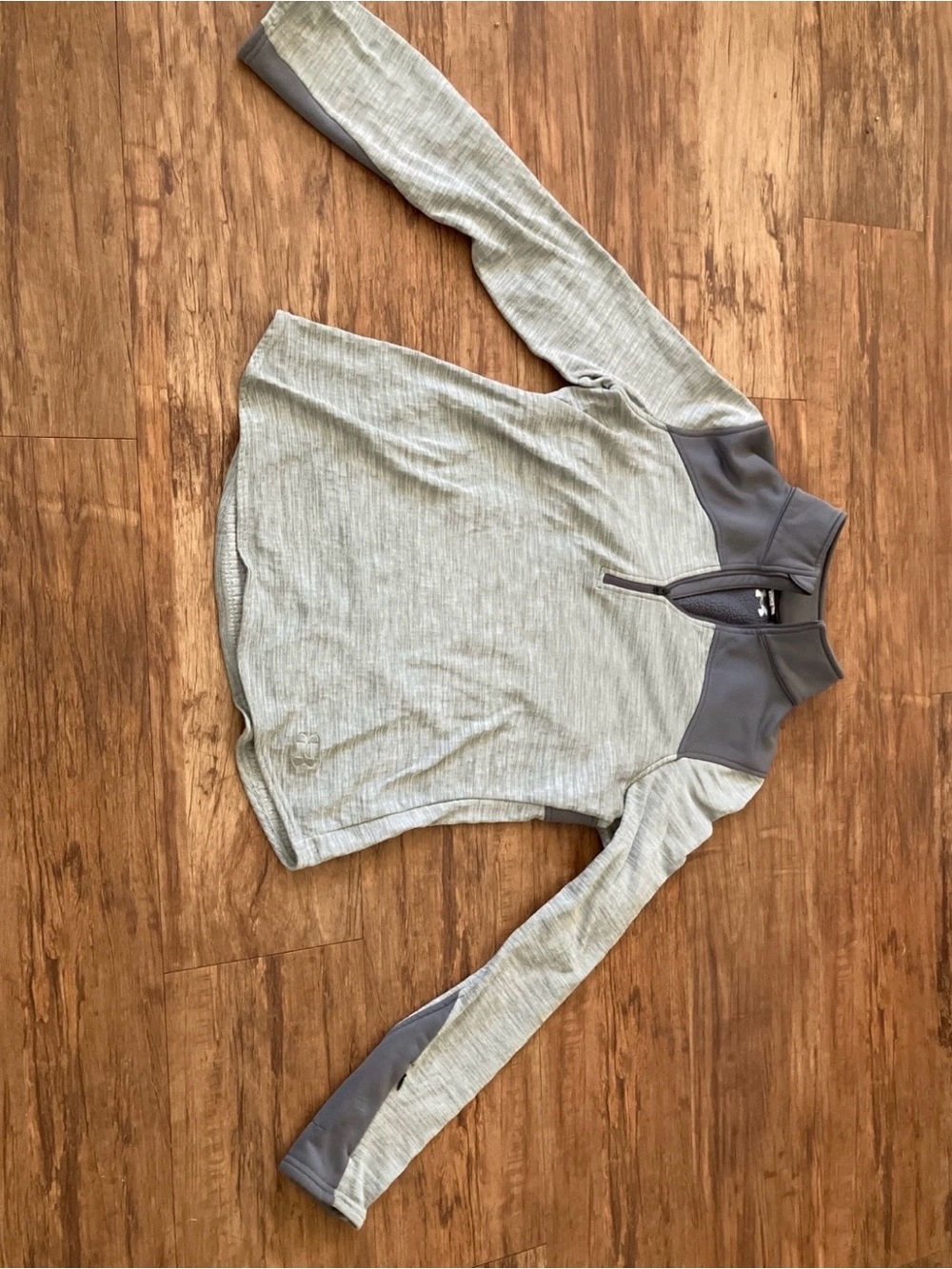 Women's underarmour Grey Quarter‑Zip Performance Pullover